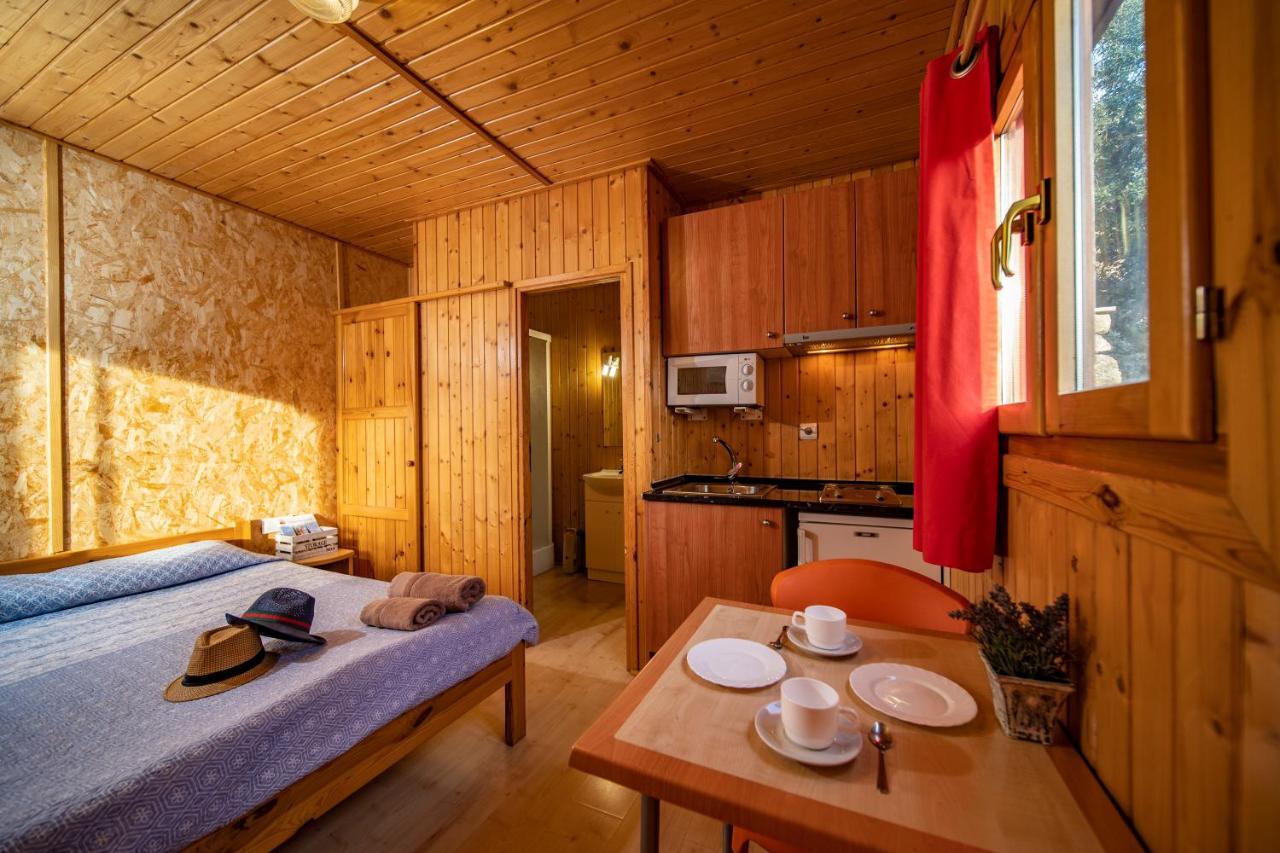 Camping Bungalow Serra De Prades Resort Vilanova de Prades Экстерьер фото