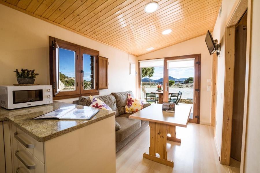 Camping Bungalow Serra De Prades Resort Vilanova de Prades Экстерьер фото