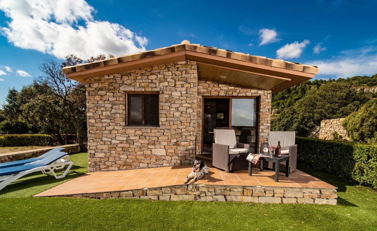 Camping Bungalow Serra De Prades Resort Vilanova de Prades Экстерьер фото