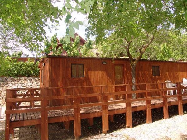 Camping Bungalow Serra De Prades Resort Vilanova de Prades Экстерьер фото