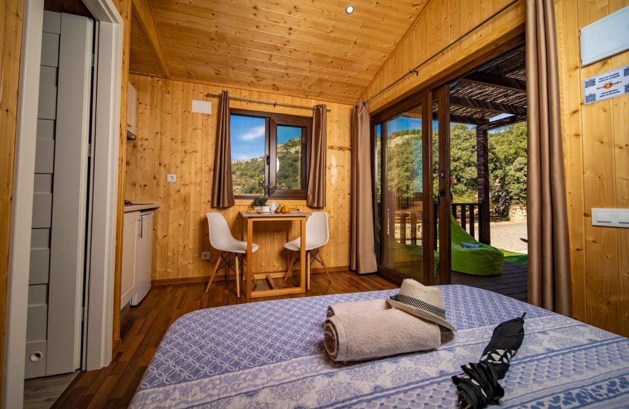 Camping Bungalow Serra De Prades Resort Vilanova de Prades Экстерьер фото
