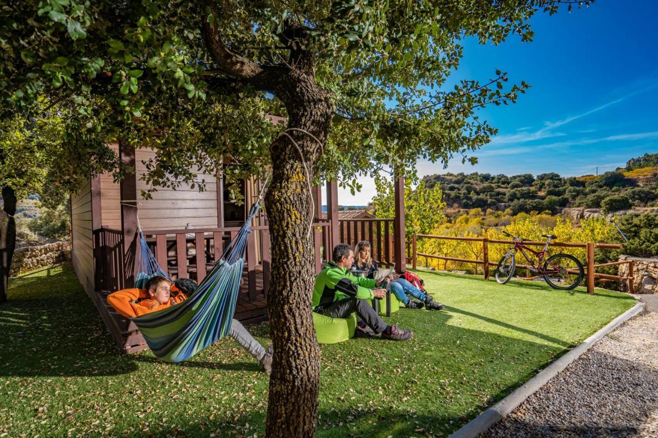 Camping Bungalow Serra De Prades Resort Vilanova de Prades Экстерьер фото