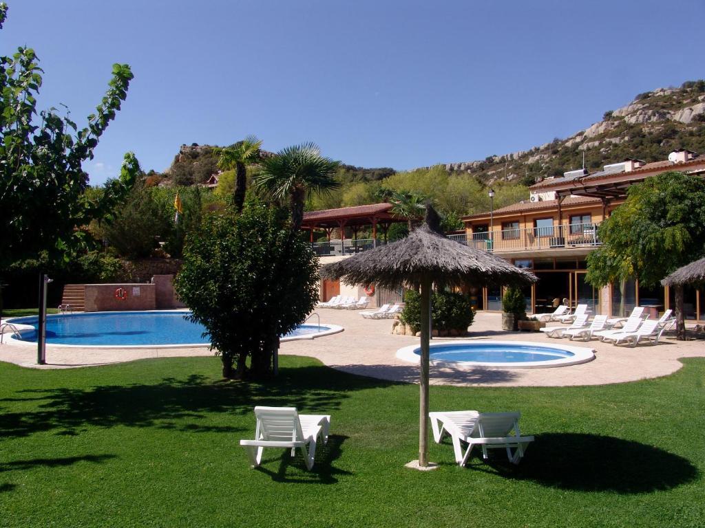 Camping Bungalow Serra De Prades Resort Vilanova de Prades Экстерьер фото